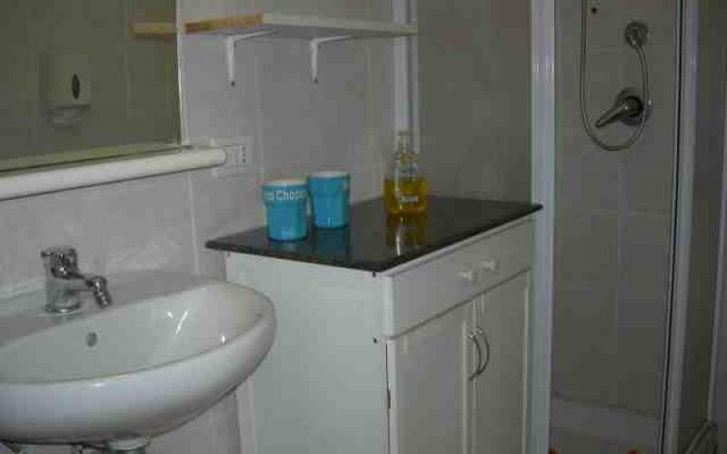 each room has bathroom with shower